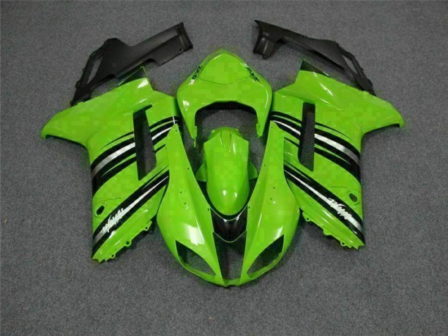 Carénage ZX6R 07-08 - Vert Noir Carénage ZX6R 07-08 - Vert Noir