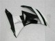 Carénage ZX6R 09-12 - Blanc Noir Carénage ZX6R 09-12 - Blanc Noir