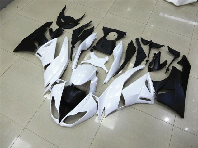Carénage ZX6R 09-12 - Blanc