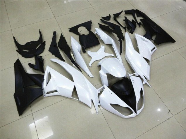 Carénage ZX6R 09-12 - Blanc