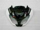 Carénage ZX6R 09-12 - Noir Blanc 3M Touch4