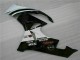 Carénage ZX6R 09-12 - Noir Blanc 3M Touch4