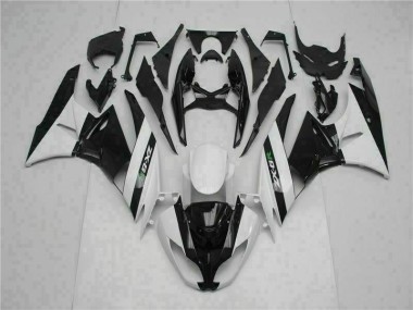 Carénage ZX6R 09-12 - Noir Blanc