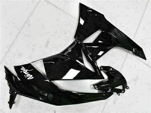 Carénage ZX6R 09-12 - Noir Blanc Ninja Carénage ZX6R 09-12 - Noir Blanc Ninja