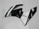 Carénage ZX6R 09-12 - Noir Blanc