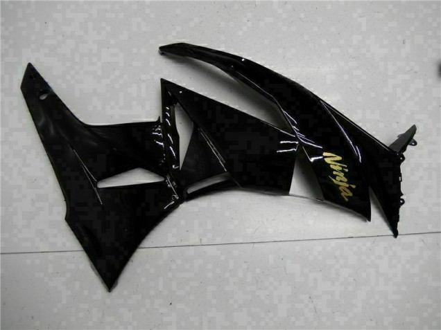 Carénage ZX6R 09-12 - Noir Or Ninja Carénage ZX6R 09-12 - Noir Or Ninja