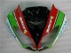 Carénage ZX6R 09-12 - Noir Rouge Vert card