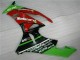 Carénage ZX6R 09-12 - Noir Rouge Vert card