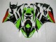 Carénage ZX6R 09-12 - Noir Vert Rouge