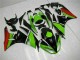 Carénage ZX6R 09-12 - Noir Vert Rouge