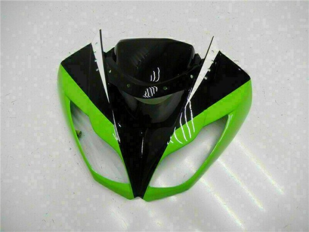 Carénage ZX6R 09-12 - Noir Vert Rouge