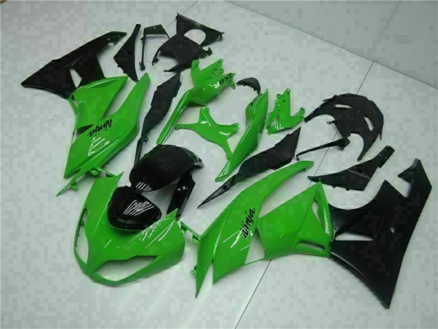 Carénage ZX6R 09-12 - Noir Vert
