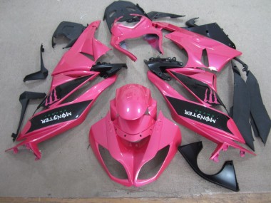 Carénage ZX6R 09-12 - Rose Noir Monster