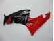 Carénage ZX6R 09-12 - Rouge Noir