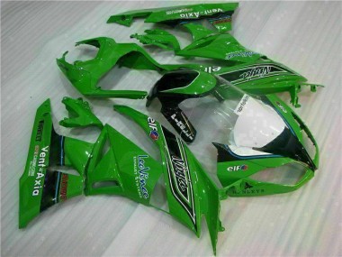 Carénage ZX6R 09-12 - Vert Noir LeoVince