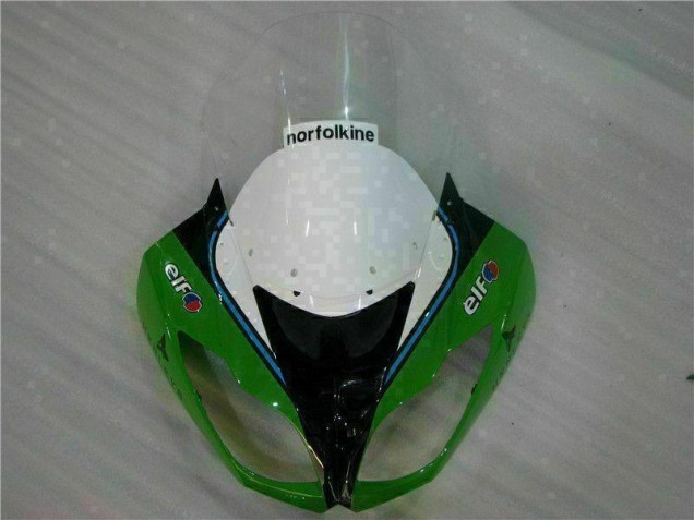 Carénage ZX6R 09-12 - Vert Noir LeoVince