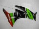 Carénage ZX6R 09-12 - Vert Noir Rouge