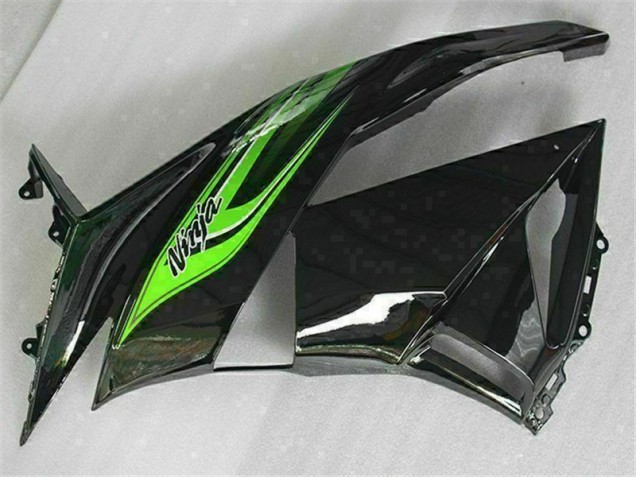 Carénage ZX6R 09-12 - Vert Noir Carénage ZX6R 09-12 - Vert Noir