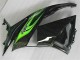 Carénage ZX6R 09-12 - Vert Noir Carénage ZX6R 09-12 - Vert Noir