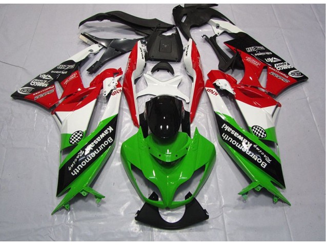 Carénage ZX6R 09-12 - Vert Rouge