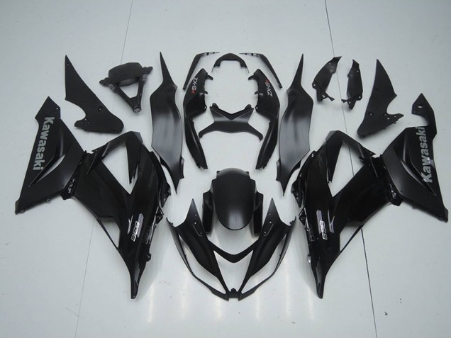 Carénage ZX6R 13-18 - Noir Mat