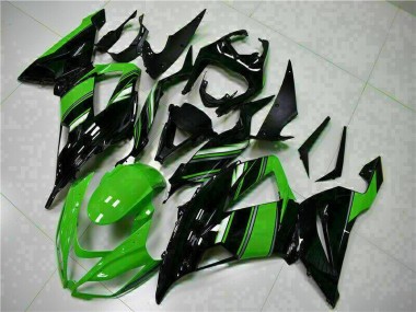 Carénage ZX6R 13-18 - Noir Vert