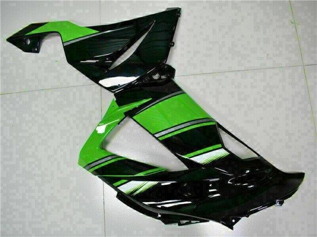 Carénage ZX6R 13-18 - Noir Vert