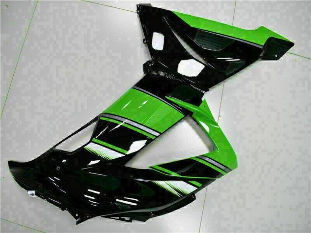 Carénage ZX6R 13-18 - Noir Vert