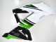Carénage ZX6R 13-18 - Vert Blanc Noir