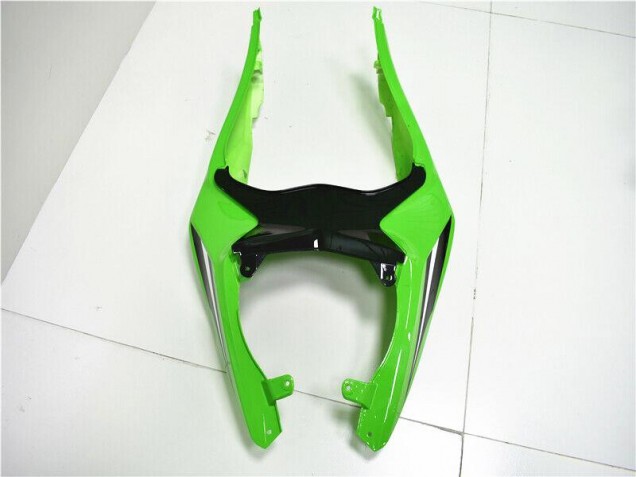 Carénage ZX6R 13-18 - Vert Blanc Noir