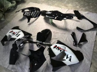 Carénage ZX9R 00-01 - Noir Brillant Blanc