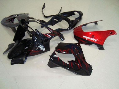 Carénage ZX9R 00-01 - Rouge Flamme