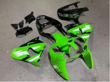 Carénage ZX9R 00-01 - Vert Noir Brillant
