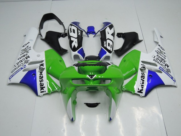 Carénage ZX9R 94-97 - Vert Blanc