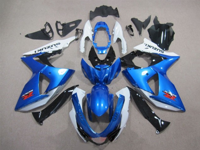 Carénage de Rechange GSXR 1000 K9 09-16 - Bleu Blanc Carénage de Rechange GSXR 1000 K9 09-16 - Bleu Blanc