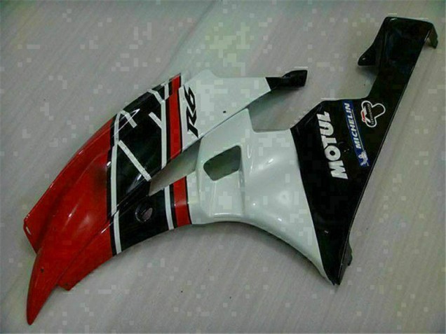 Carénage de Rechange R6 06-07 - Rouge Blanc