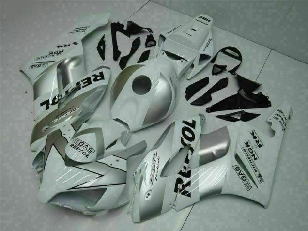 Carénages CBR 1000 RR 04-05 - Argent Blanc Repsol