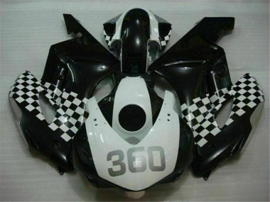 Carénages CBR 1000 RR 04-05 - Blanc Noir