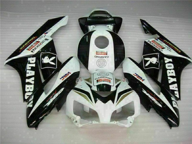 Carénages CBR 1000 RR 04-05 - Noir Blanc Carénages CBR 1000 RR 04-05 - Noir Blanc