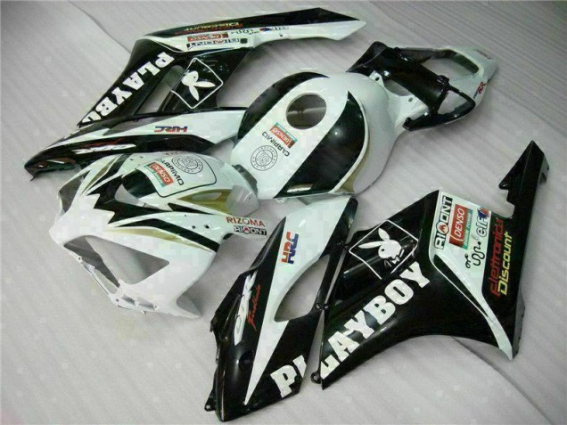 Carénages CBR 1000 RR 04-05 - Noir Blanc Carénages CBR 1000 RR 04-05 - Noir Blanc
