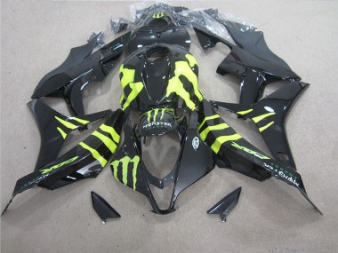 Carénages CBR 1000 RR 04-05 - Noir Vert Monster
