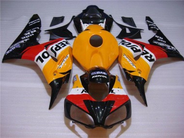 Carénages CBR 1000 RR 04-05 - Orange Noir Repsol
