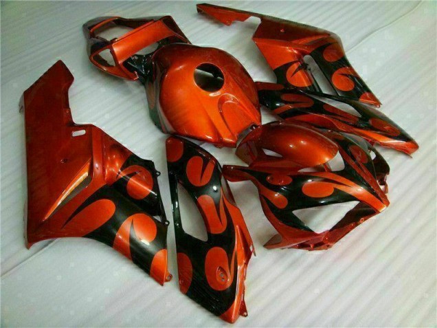 Carénages CBR 1000 RR 04-05 - Orange Noir
