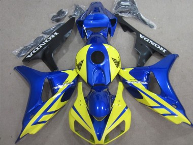 Carénages CBR 1000 RR 06-07 - Bleu Jaune