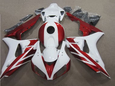 Carénages CBR 1000 RR 06-07 - Rouge Blanc
