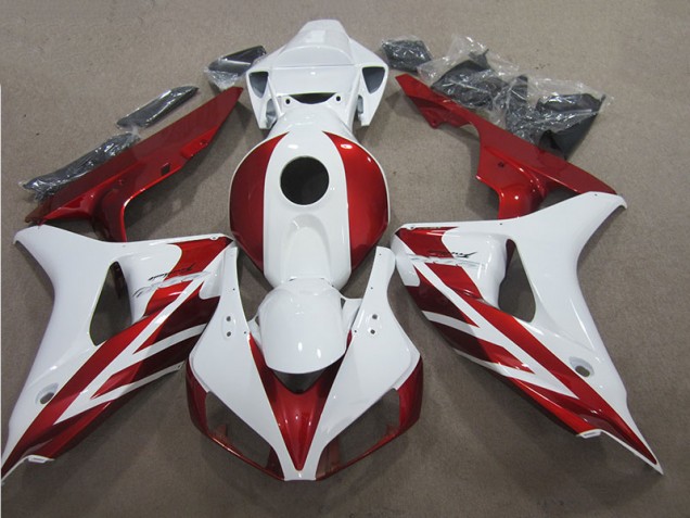 Carénages CBR 1000 RR 06-07 - Rouge Blanc Carénages CBR 1000 RR 06-07 - Rouge Blanc