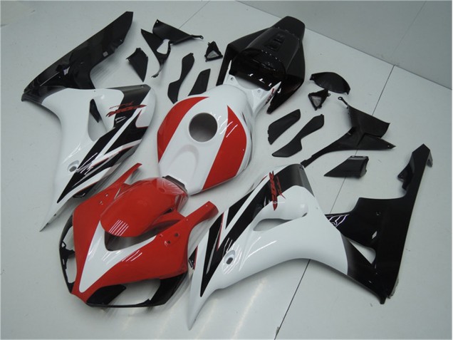 Carénages CBR 1000 RR 06-07 - Rouge Blanc Noir