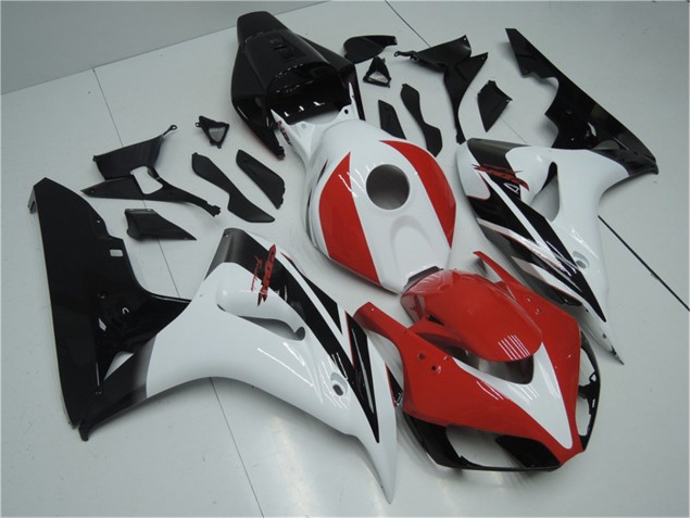 Carénages CBR 1000 RR 06-07 - Rouge Blanc Noir