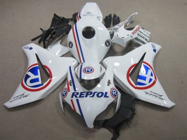 Carénages CBR 1000 RR 08-11 - Blanc Bleu Repsol
