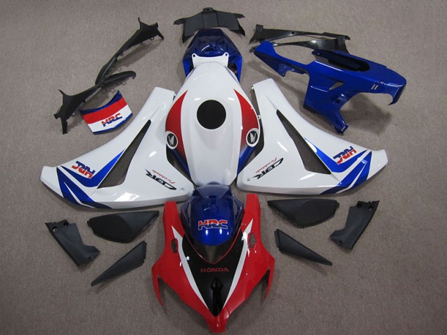 Carénages CBR 1000 RR 08-11 - Blanc Bleu Rouge HRC